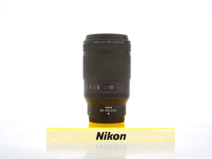 Occasion Nikon Z 105mm f2.8 s Macro (garantie 12.12.27)