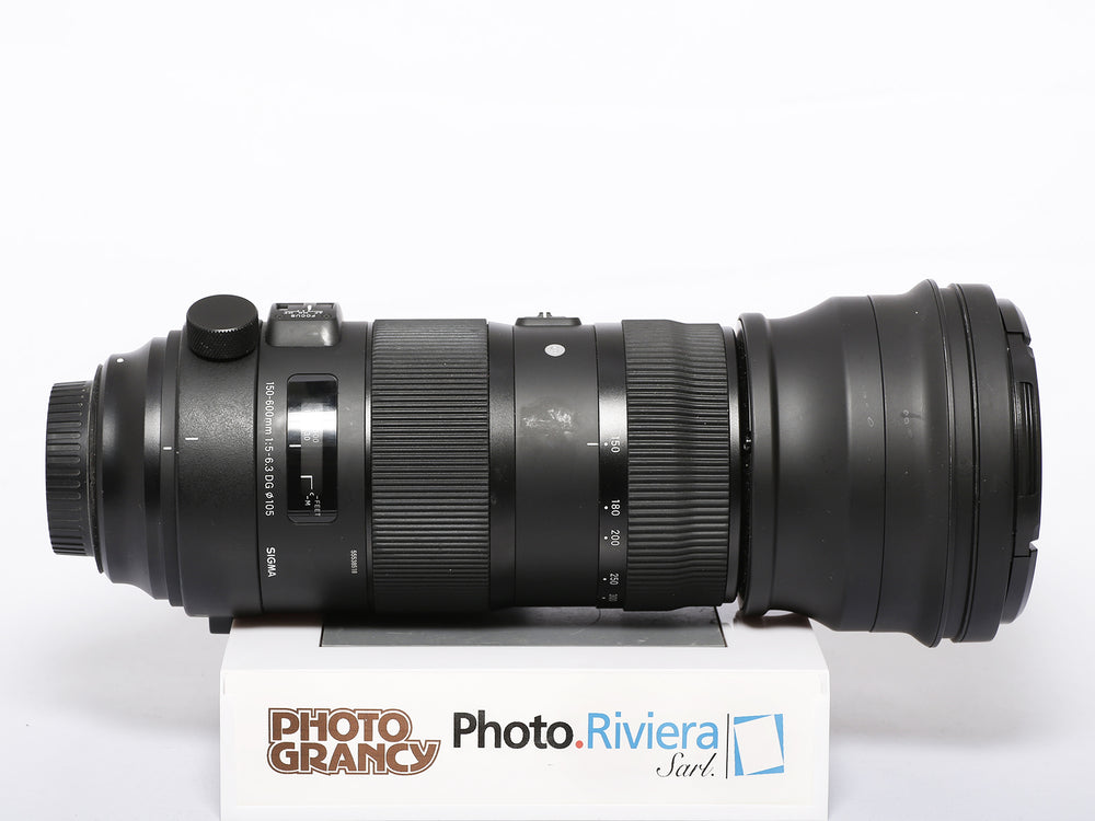 Occasion Sigma 150-600mm f5-6.3 DG HSM Sport pour Nikon F