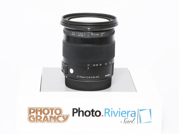 Occasion Sigma 17-70mm f2.8-4 pour Canon EF