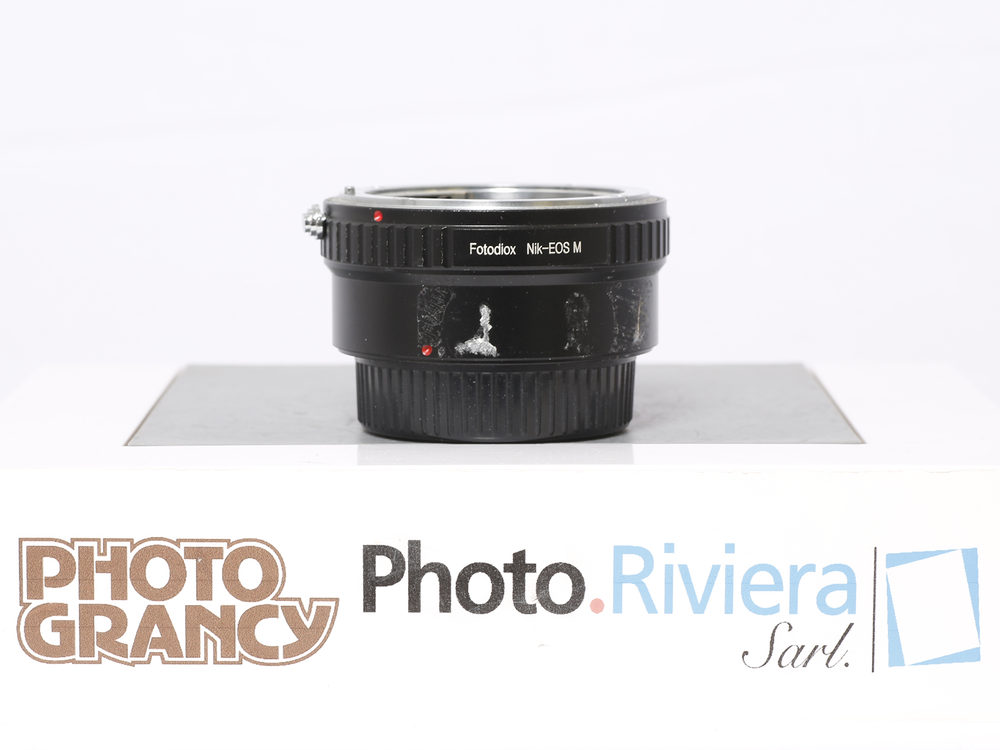 Occasion adaptateur objectif Nikon F pour Canon M