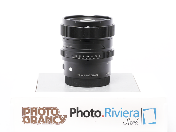 occasion Sigma 20mm f2 DG DN monture Sony E