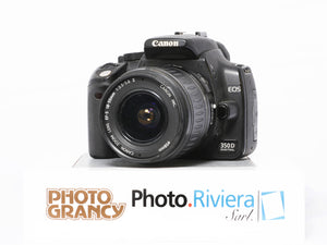 Occasion Canon EOS 350D avec 18-55mm II et carte CF