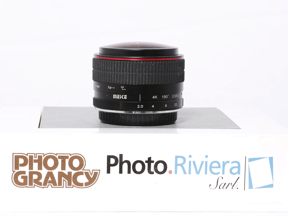 Occasion Meike 6.5mm f2 Fisheye micro 4/3 mount