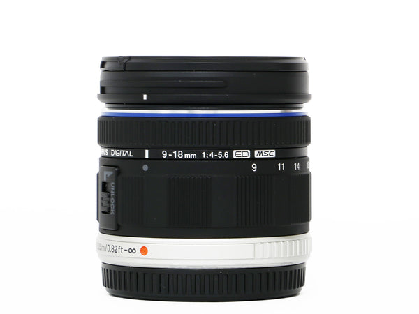 Occasion Olympus 9-18mm f4-5.6 ED MSC Monture Micro 4/3