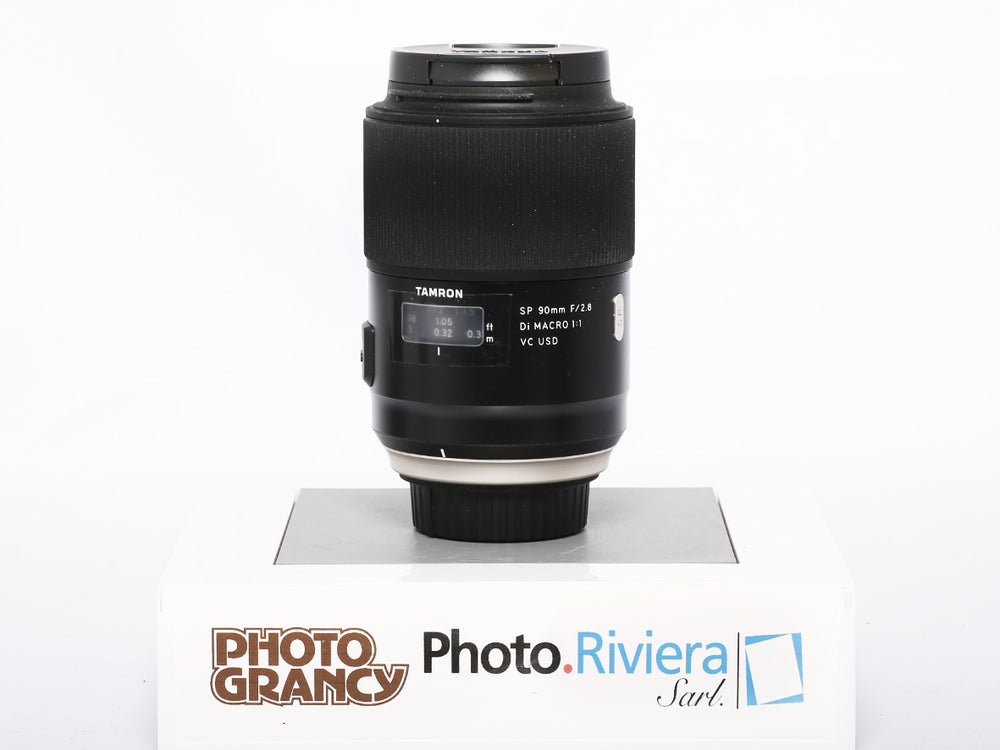 Occasion Tamron SP 90mm f2.8 Di Macro VC USD monture Canon EF