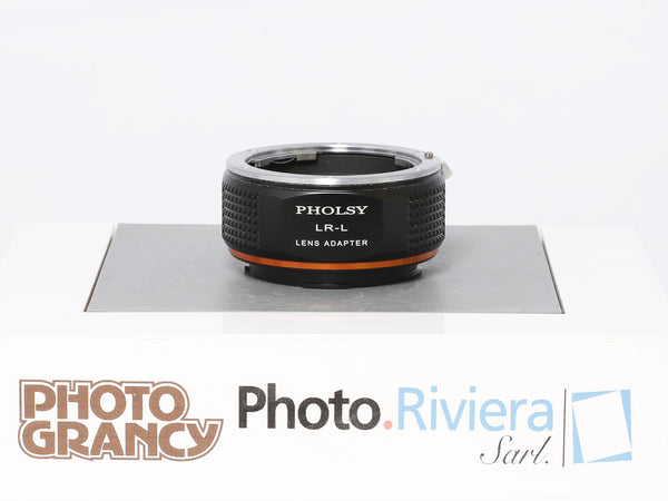 Occasion adaptateur objectif Leica R pour monture L