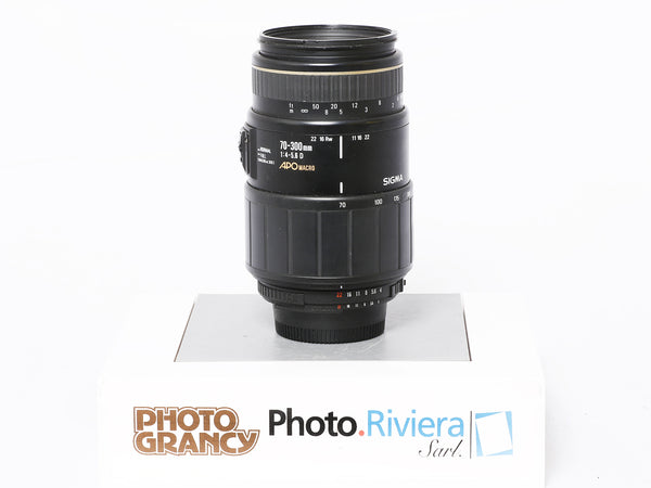 Occasion Sigma 70-300mm f4-5.6 D Apo Macro pour Nikon F