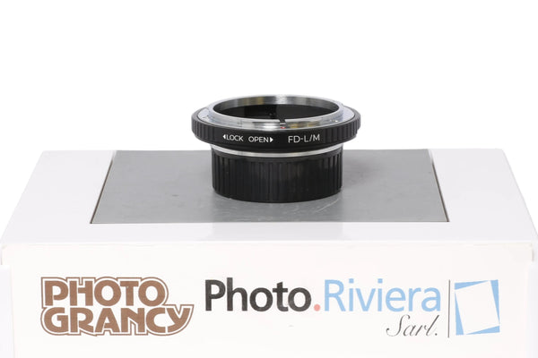 Occasion adaptateur objectif Canon FD pour Leica M