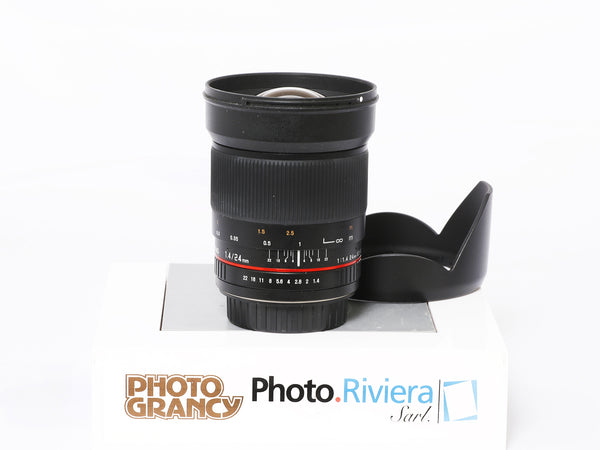 Occasion Samyang 24mm f1.4 ED AS IF pour Canon EF