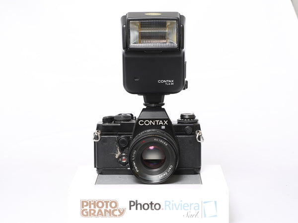Occasion Contax 139 Quartz Kit 50mm f1.7 + flash TLA 30