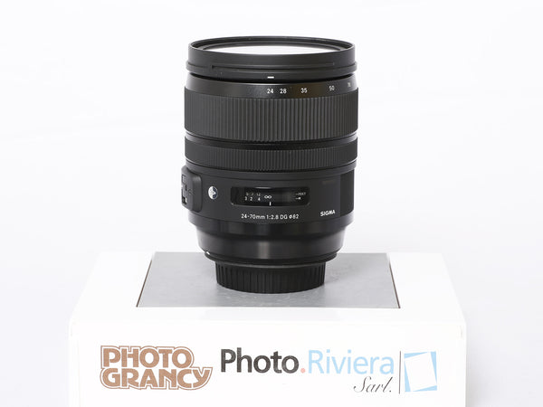 Occasion Sigma 24-70mm f2.8 DG OS HSM Art pour Canon EF