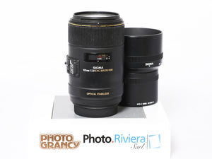Occasion Sigma 105mm f2.8 DG Macro HSM monture Sony A