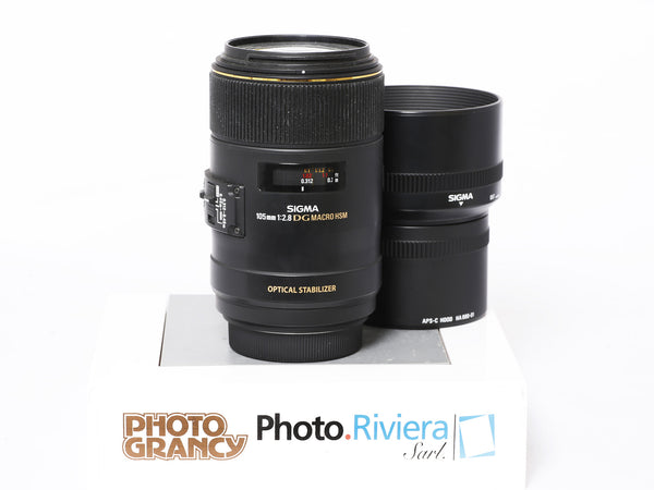 Occasion Sigma 105mm f2.8 DG Macro HSM monture Sony A
