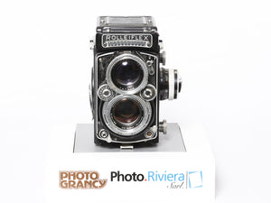 Occasion Rolleiflex xenotar 80mm f2.8 et étui en cuir