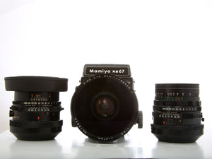 Mamiya RB 67 + 3 objectifs