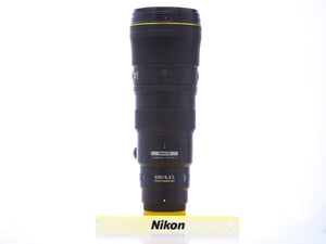 Occasion Nikon Z 600mm f6.3 VR S (garantie 09.01.27)