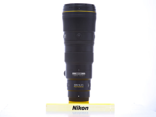 Occasion Nikon Z 600mm f6.3 VR S (garantie 09.01.27)