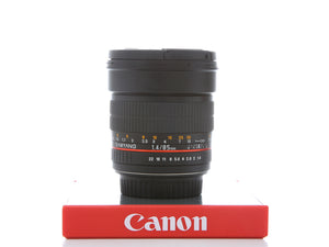 Occasion Samyang 85mm f1.4 Monture Canon EF