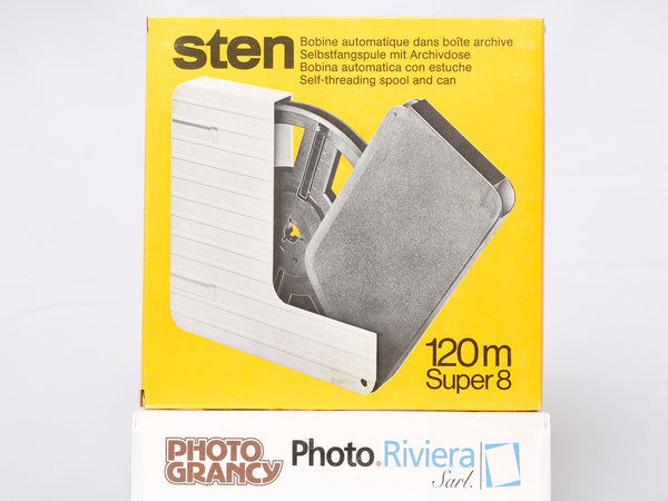 STEN bobine et boite Super 8 120m