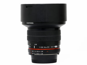 Occasion Samyang 14mm f2.8 ED UMC Monture Nikon F