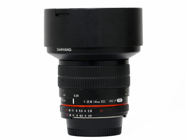 Occasion Samyang 14mm f2.8 ED UMC Monture Nikon F