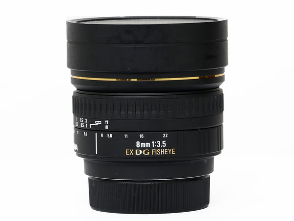 Occasion Sigma 8mm f3.5 EX DG FISHEYE Monture Nikon F