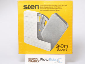 STEN bobine et boite Super 8 240m