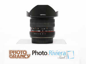 Occasion Walimex 8mm f3.5 fisheye pour Canon EF-S