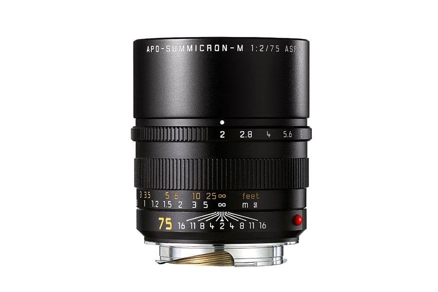 LEICA APO-SUMMICRON-M 2/75 ASPH., schwarz