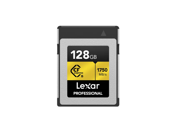 Lexar 1750 MB/s CFexpress B 128 GB Gold