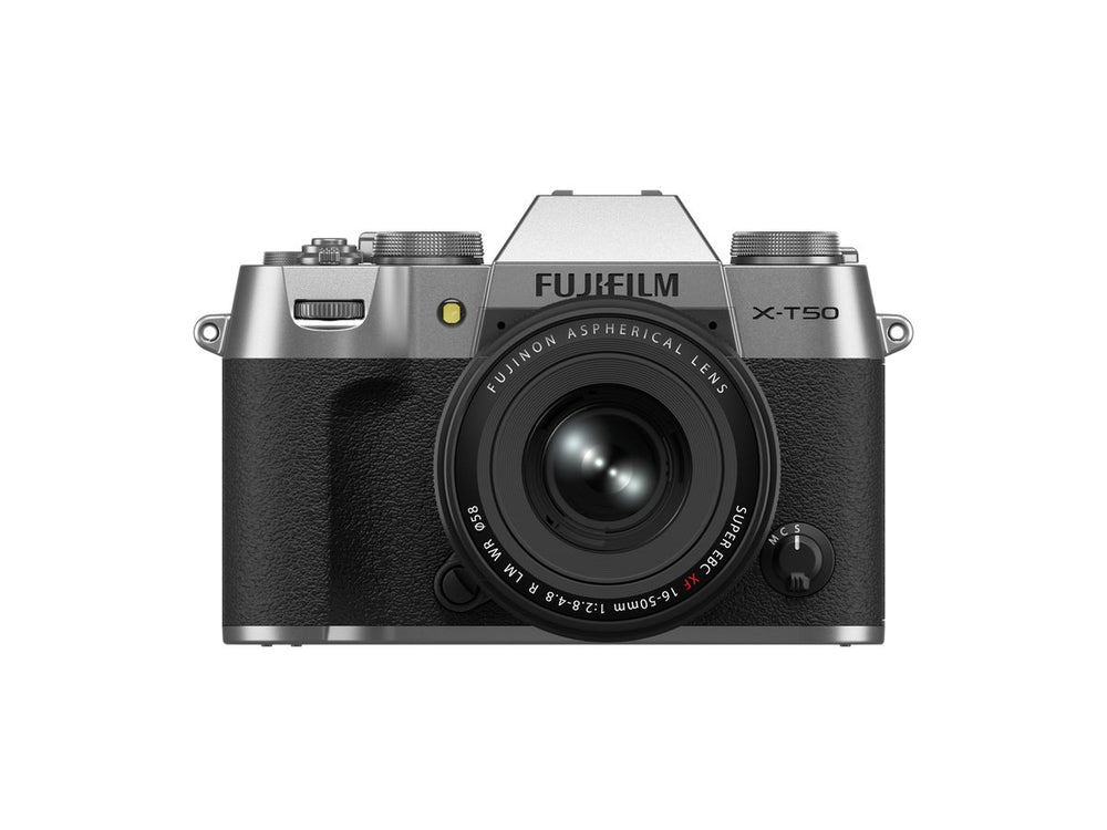 FUJIFILM X-T50 Silver Kit XF 16-50mm "Swiss Garantie"
