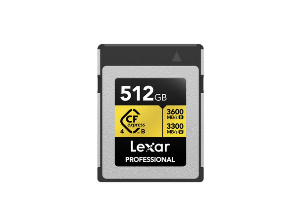 Lexar 3600MB/s CFexpress4.0 B 512GB Gold