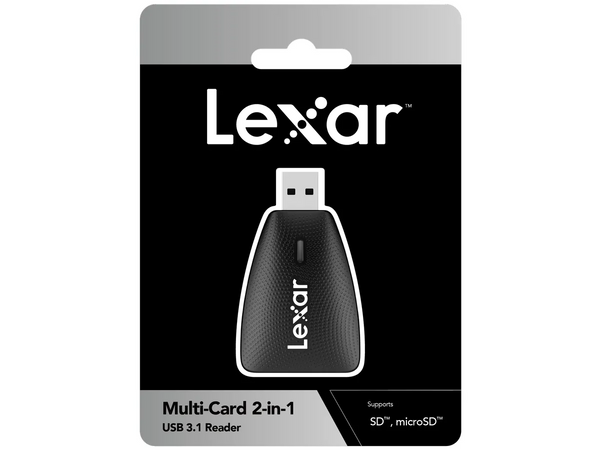 Lexar Multi-Card 2-in-1 SD et MicroSD Reader