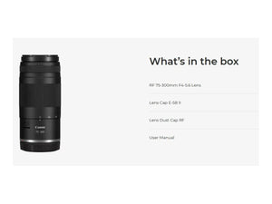 Canon RF 75-300mm F4-5.6
