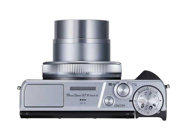 Canon PowerShot G7 X III Silver Kit 1 batterie supplémentaire