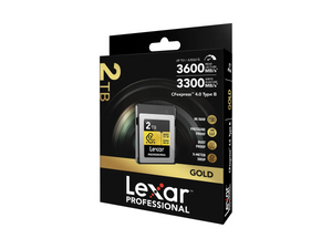 Lexar 3600MB/s CFexpress 4.0 2TB Gold