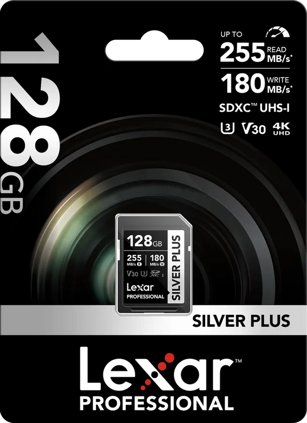 Lexar SILVER Plus UHS-I SDXC 128GB