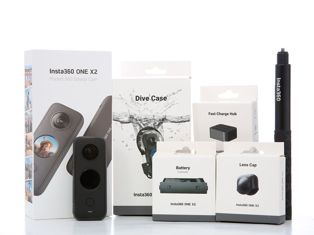 Occasion Insta360 ONE X2 Pocket 360 Steady Cam ( Lot )