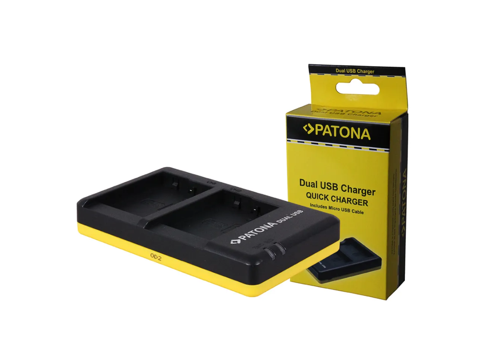 Patona Chargeur Dual USB Panasonic BLG10