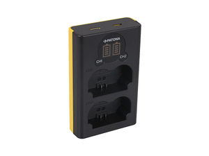 Patona Dual-LCD-Ladegerät USB Fuji NP-W235