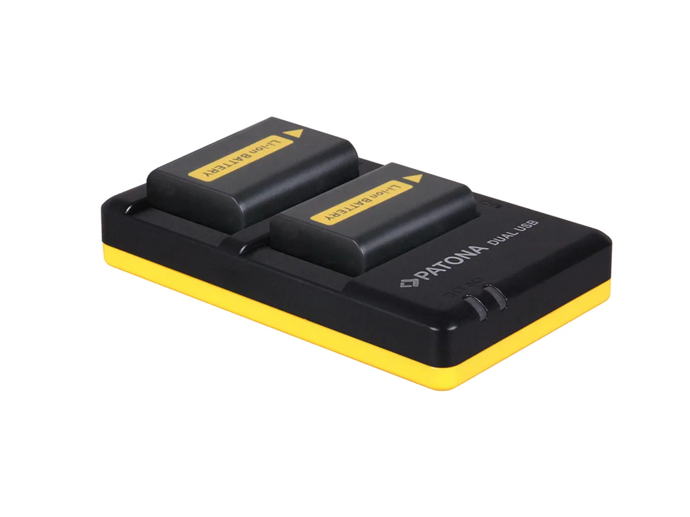 Patona Chargeur Dual USB NP-FW50
