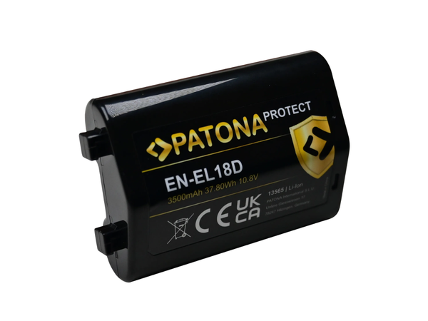 Patona Protect Nikon EN-EL18d Batterie 