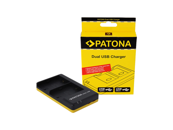 Patona Dual-USB-Ladegerät LP-E6