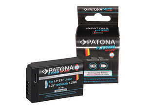 Patona Platinum Canon LP-E17 USB-C Akku