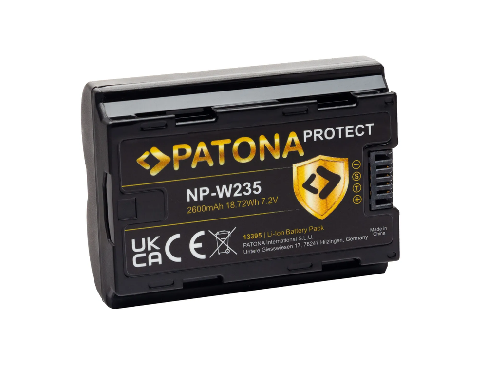Patona Protect Fujifilm NP-W235 Batterie