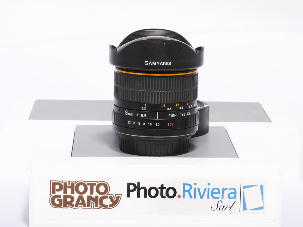 Samyang 8mm f3.5 fisheye pour Nikon Dx